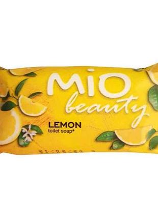 Мыло туалетное детское с ароматом лимона 125г тм mio beauty