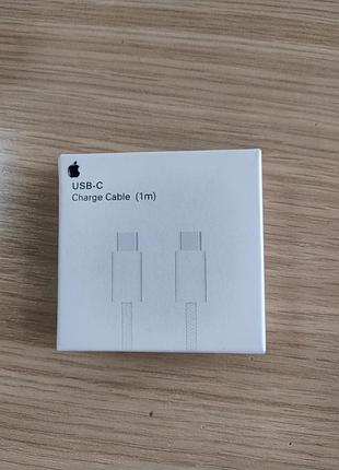 Оригинальный кабель apple usb-c charge cable (1м) новый