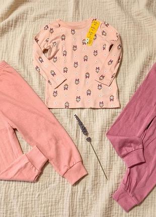 Пижама тонкая 9-12 мес primark