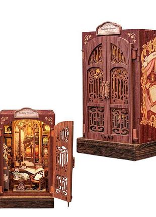 Бук нук спогади про книжкову крамницю інтер'єрний конструктор bookshop memories book nook sd-01