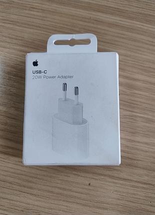 Оригінальний блок живлення apple usb-c 20w power adapter новий
