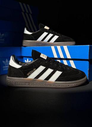 Чоловічі кросівки adidas handball spezial black white