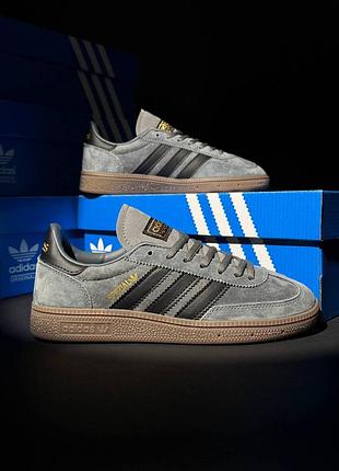 Чоловічі кросівки adidas handball spezial grey black