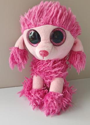 Patsy the poodle beanie boos 6” ty пудель розовый