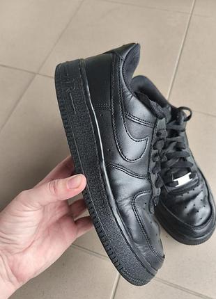 Кожаные кроссовки nike force