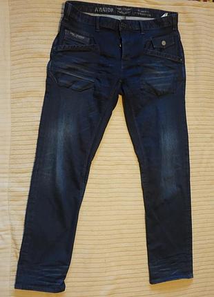 Культовые джинсы цвета деним pme legend aviator. голландия. 36/34.