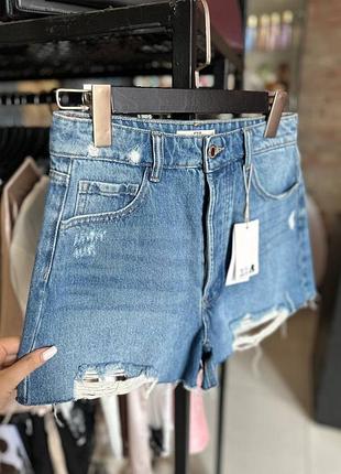 Джинсові шорти zara
