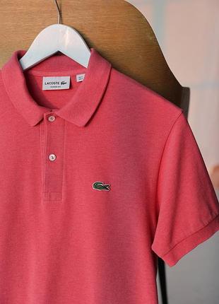 🐊 lacoste поло оригінал чоловіче футболка 100% котон