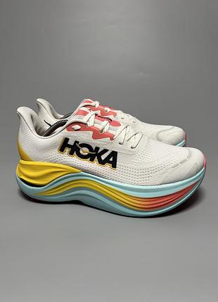 Професійні бігові кросівки з карбоновою пластиною hoka one one skyward x (carbon fiber plate) оригінал 1147912 bsw