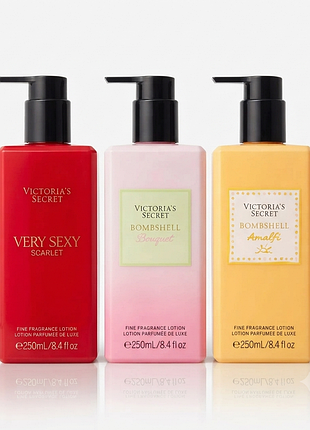 Victoria's secret fine fragrance lotions - парфумовані лосьйони для тіла