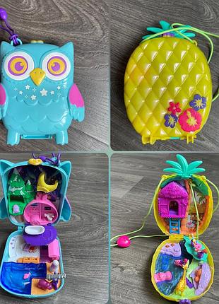 Набори polly pocket pajama party сумочка ананас
