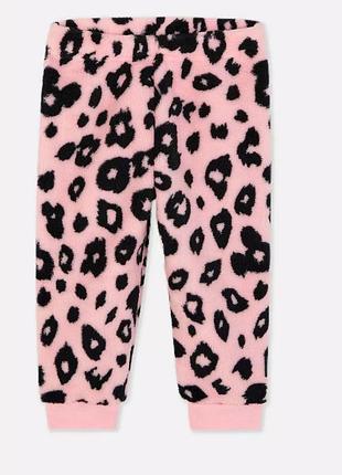 Флисовые пижамные штаны 18-24 мес primark