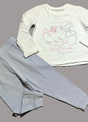 Пижама disney baby primark 18-24 мес