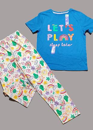 Піжама домашній костюм 7-8 лет primark