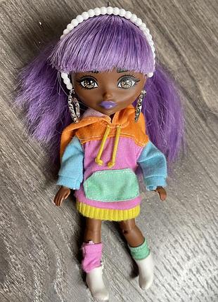 Лялька barbie extra mini лавандова леді 4