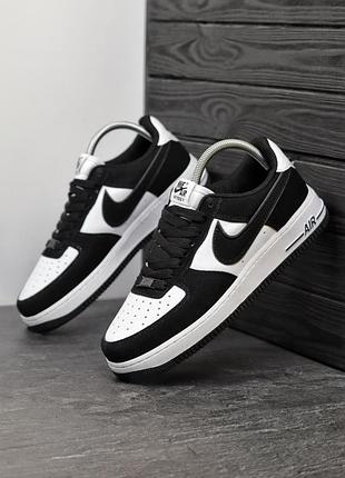 Кроссовки nike air force 1 black and white