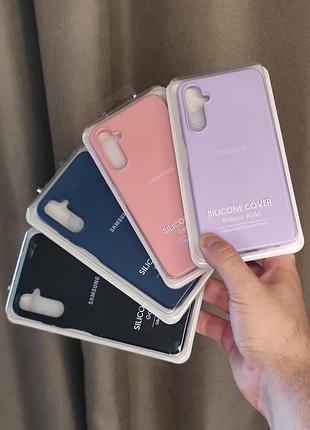 Силиконовые чехлы silicone cover для samsung galaxy a05s