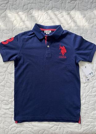 Футболка-поло для хлопчика u.s. polo assn, р.134 8 років