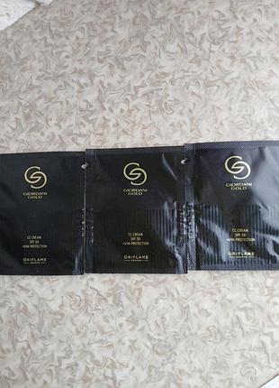Мультифункциональный тональный сс крем giordani gold spf 30 пробник естественный 1.5мл