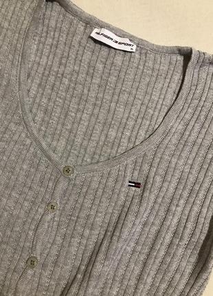 Стильная 💯 %хлопковый кардиган  hilfiger,l-xl2 фото