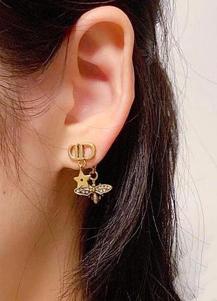 Серьги брендовые