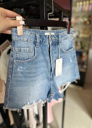 Джинсові шорти zara
