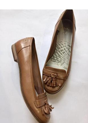 Мокасини балетки clarks