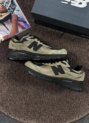 Стильные кроссовки jjjound x new balance 990v3 made in usa 'brown\black'