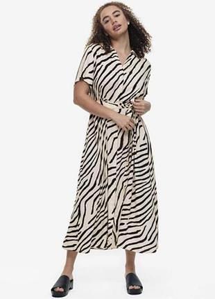 Вискозное платье h&amp;m 5
