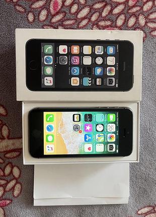 Телефон iphone 5s space grey 16 gb