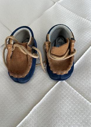 Пінетки baby club, натуральна шкіра, made in spain