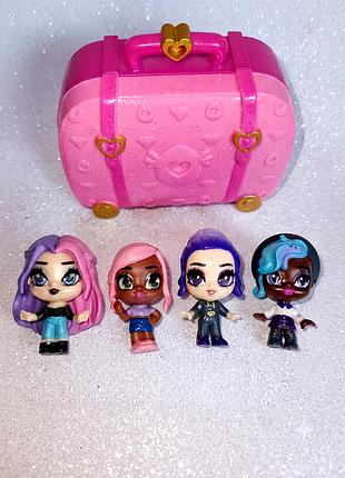 Игрушечные фигурки hatchimals mini pixies из набора "показ мод". spin master.