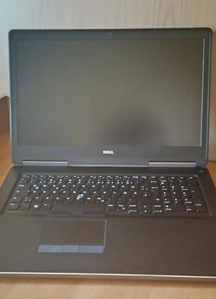 Ноутбук dell precision 7720 | core i7-7820hq | 32gb ram | 512gb ssd | nvidia quadro m1200 4gb | професійна робоча станція