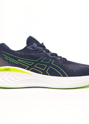 Asics gel‐cumulus 25 blue lime – мужские кроссовки синие с салатовым, размер 43 (28 см) 41