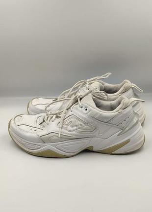 Оригінальні масивні кросівки nike m2k tekno white pure platinum розмір 44 (28 см)