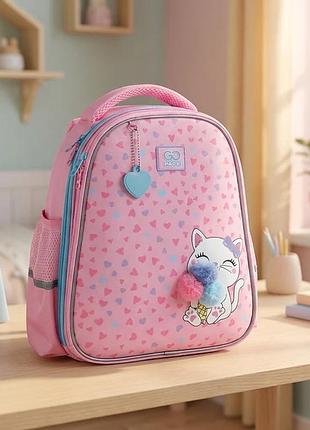 Рюкзак gopack education напівкаркасний go25-165s-2 fluffy kitten