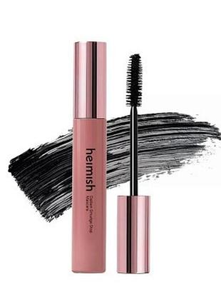 Туш для об'єму вій heimish dailism smudge stop mascara volume black new 2026, 9 г