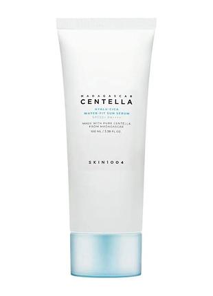 Сыворотка для лица солнцезащитная skin1004 madagascar centella hyalu-cica water-fit sun serum, 100 мл