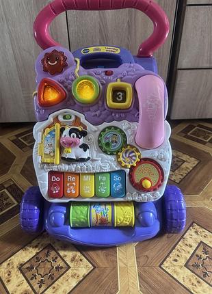 Музичні ходунки-штовхачі vtech sit-to-stand learning walker