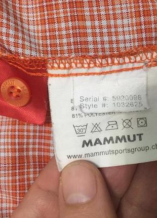 Mammut мужская треккинговая рубашка торг4 фото