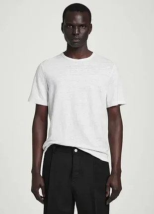 Футболка мужская льняная cos linen t-shirt / l