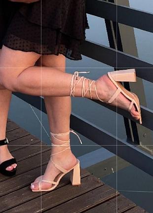 Босоножки на каблуке, 41, boohoo