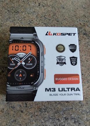 Смарт-часы kospet tank m3 ultra silver