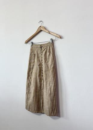 Міді котонова спідничка asos🌿
