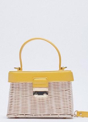 Сумка — модель zara box bag