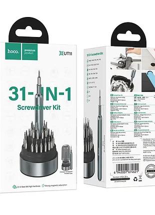 Hoco ut11 31в1 screwdriverset набор отверток с насадками