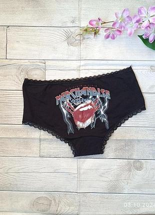 Гладкие женские трусики хипстер с приколом emp stage collection