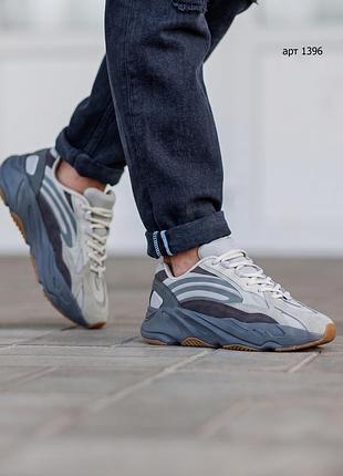 Кросівки 40-45 adidas yeezy boost 700 v2 grey-beige brown
