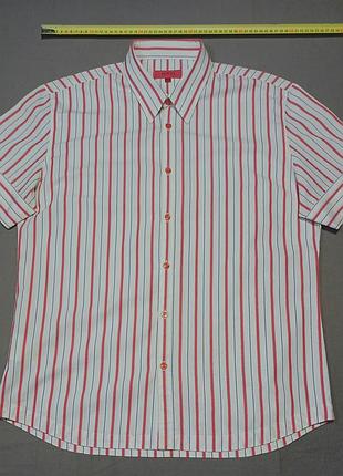 Комір 43 см  hugo hugo boss size xl в смужку  теніска   100% cotton