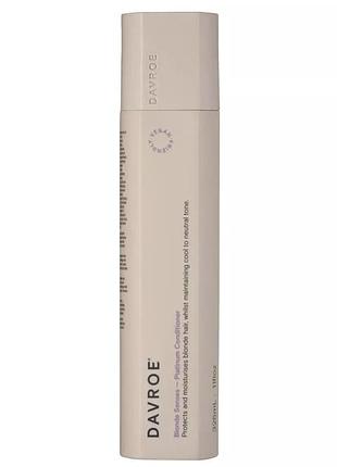 Тонуючий кондиціонер для світлого та сивого волосся davroe  blonde senses toning conditioner